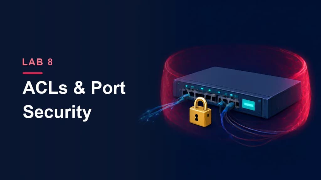 Lab 8: ACLs & Port Security