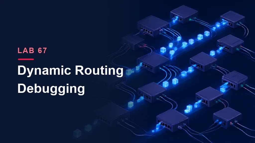 Lab 67: Dynamic Routing Troubleshooting