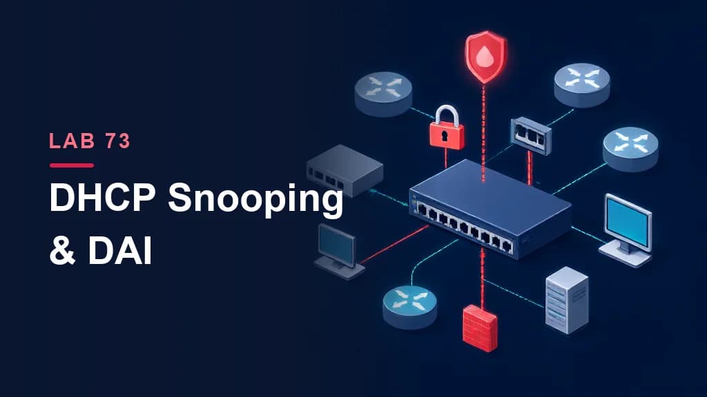Lab 73: DHCP Snooping & DAI